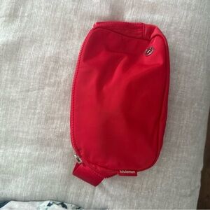 Lululemon Red Belt Bag